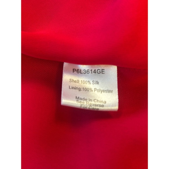 Parker Red Ruffled Off-Shoulder Mini Dress - Picture 6 of 7